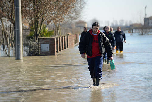Alluvione - foto di Mario Fornasari