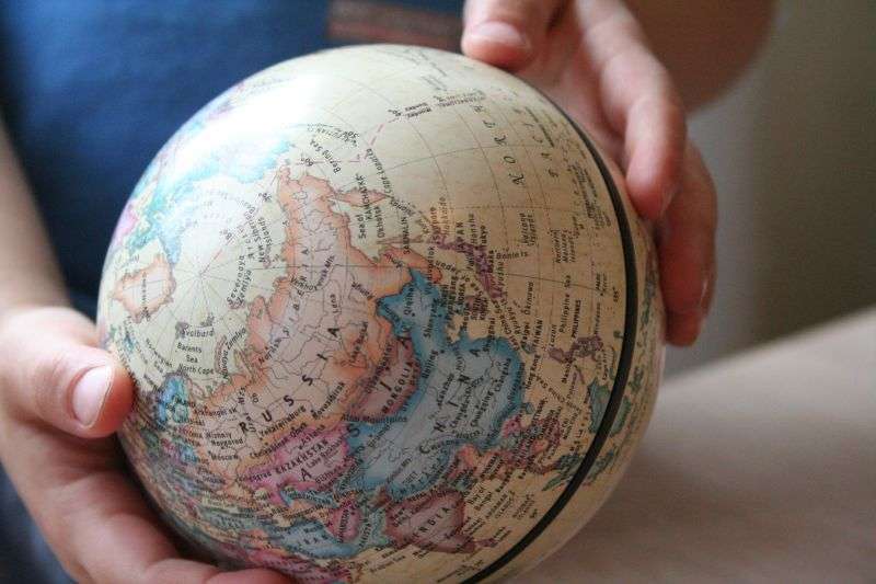 whole world in his hands