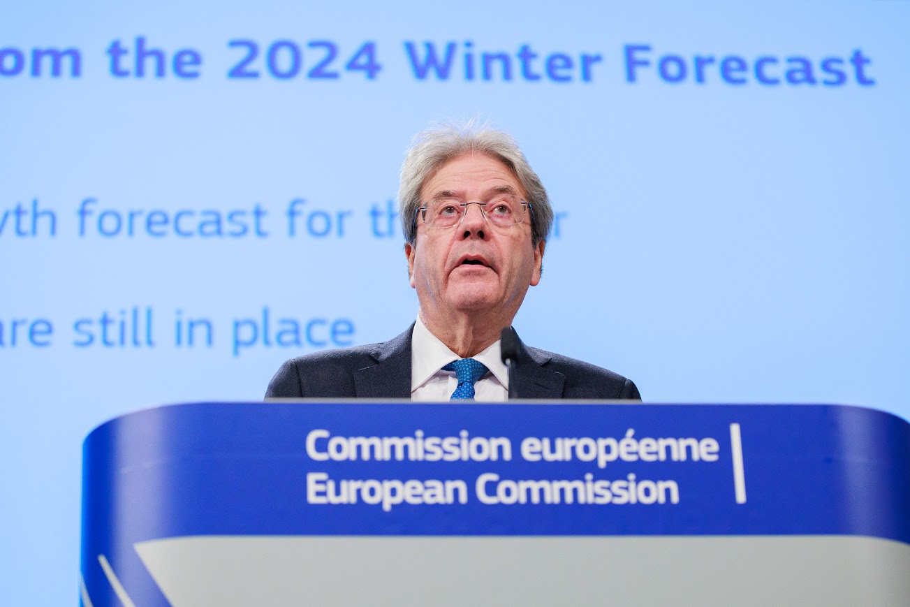 Commissario Gentiloni - Photo credit: European Union, 2024 - Photographer: Christophe Licoppe