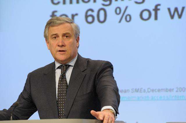 Antonio Tajani - European commission credit