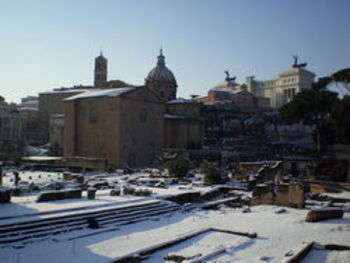 Rome, after the snowfall of 3-4 february 2012 - foto di Barbaking